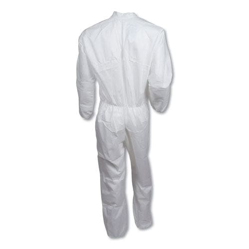 KleenGuard A30 Breathable Particle Protection Coveralls Large White 25/carton - Janitorial & Sanitation - KleenGuard™