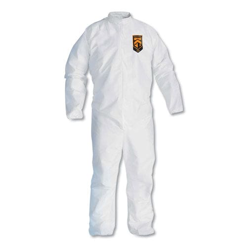 KleenGuard A30 Breathable Particle Protection Coveralls Large White 25/carton - Janitorial & Sanitation - KleenGuard™