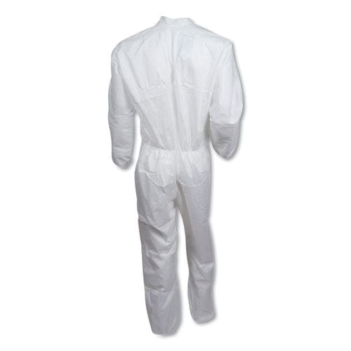 KleenGuard A30 Elastic-back And Cuff Coveralls 2x-large White 25/carton - Janitorial & Sanitation - KleenGuard™