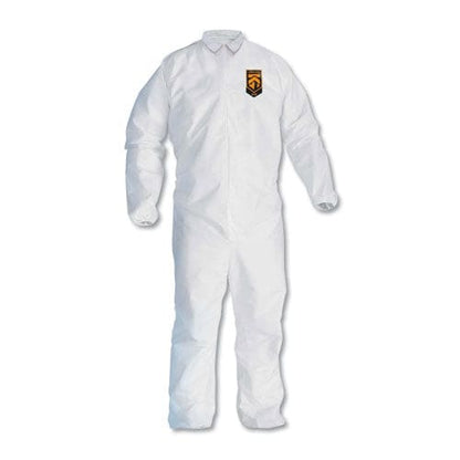 KleenGuard A30 Elastic-back And Cuff Coveralls 2x-large White 25/carton - Janitorial & Sanitation - KleenGuard™