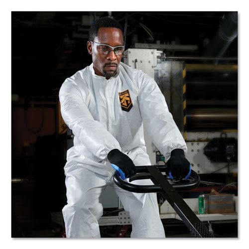 KleenGuard A40 Elastic-cuff And Ankles Coveralls 4x-large White 25/carton - Janitorial & Sanitation - KleenGuard™