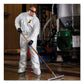 KleenGuard A40 Elastic-cuff Ankle Hood And Boot Coveralls Large White 25/carton - Janitorial & Sanitation - KleenGuard™