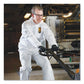KleenGuard A40 Elastic-cuff Ankle Hood And Boot Coveralls Large White 25/carton - Janitorial & Sanitation - KleenGuard™