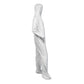 KleenGuard A40 Elastic-cuff Ankle Hood And Boot Coveralls X-large White 25/carton - Janitorial & Sanitation - KleenGuard™