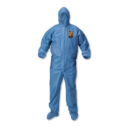 KleenGuard A60 Blood And Chemical Splash Protection Coveralls 3x-large Blue 20/carton - Janitorial & Sanitation - KleenGuard™