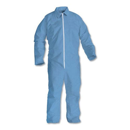 KleenGuard A65 Zipper Front Flame Resistant Coveralls 3x-large Blue 21/carton - Janitorial & Sanitation - KleenGuard™