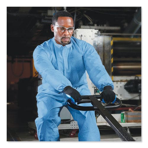 KleenGuard A65 Zipper Front Flame Resistant Coveralls X-large Blue 25/carton - Janitorial & Sanitation - KleenGuard™