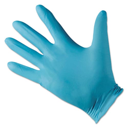 KleenGuard G10 Blue Nitrile Gloves Blue 242 Mm Length Medium/size 8 10/carton - Janitorial & Sanitation - KleenGuard™