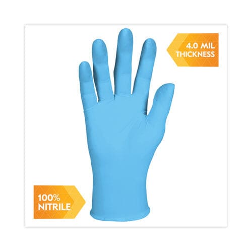 KleenGuard G10 Comfort Plus Blue Nitrile Gloves Light Blue Small 1,000/carton - Janitorial & Sanitation - KleenGuard™