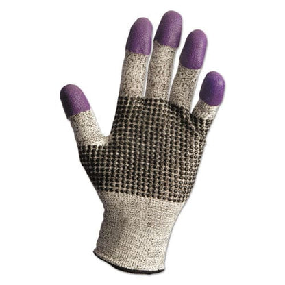 KleenGuard G60 Purple Nitrile Gloves 230 Mm Length Medium/size 8 Black/white Pair - Office - KleenGuard™