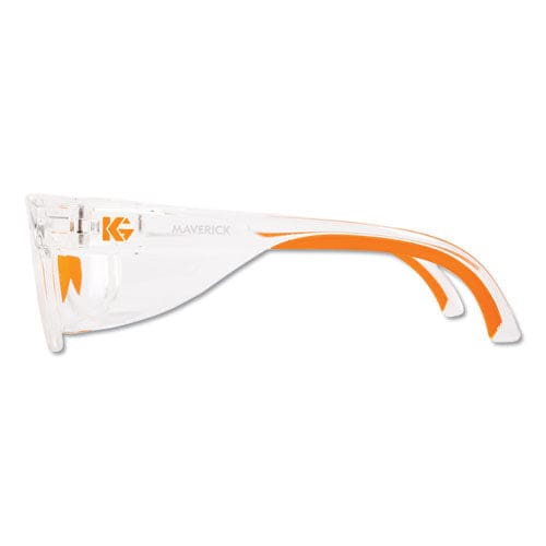 KleenGuard Maverick Safety Glasses Black Polycarbonate Frame Smoke Lens 12/box - Office - KleenGuard™