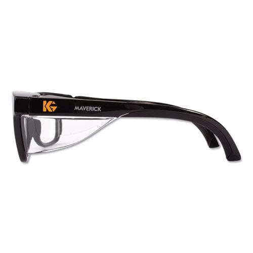 KleenGuard Maverick Safety Glasses Black Polycarbonate Frame Smoke Lens 12/box - Office - KleenGuard™