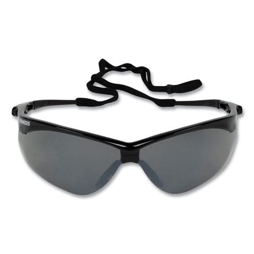 KleenGuard Nemesis Safety Glasses Black Frame Smoke Mirror Lens 12/box - Office - KleenGuard™