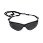 KleenGuard V30 Nemesis Safety Glasses Black Frame Smoke Anti-fog Lens - Office - KleenGuard™