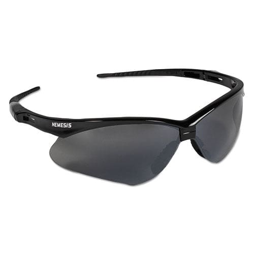 KleenGuard V30 Nemesis Safety Glasses Black Frame Smoke Lens - Office - KleenGuard™