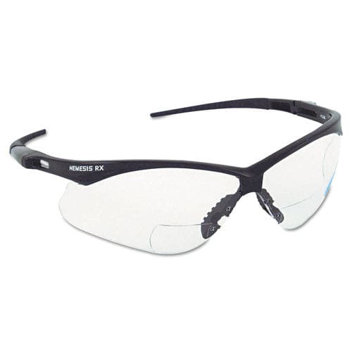 KleenGuard V60 Nemesis Rx Reader Safety Glasses Black Frame Clear Lens +1.5 Diopter Strength - Office - KleenGuard™