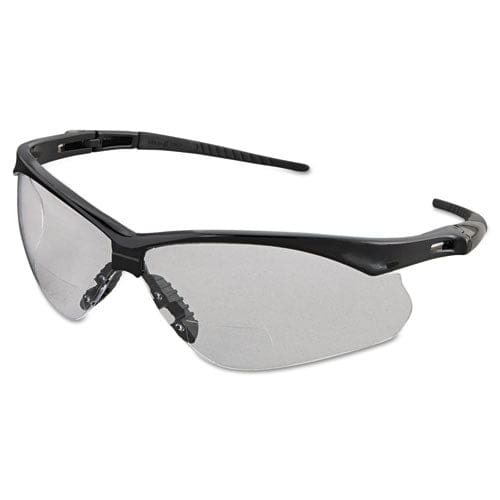 KleenGuard V60 Nemesis Rx Reader Safety Glasses Black Frame Smoke Lens +2.0 Diopter Strength - Office - KleenGuard™