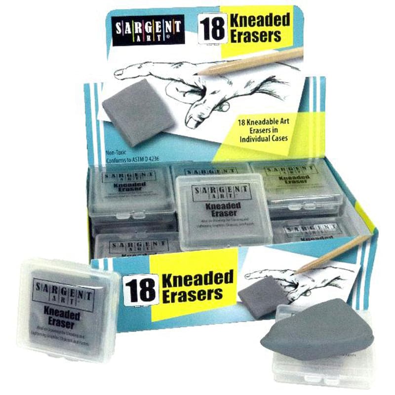 Kneaded Erasers Class Pack Of 18 - Erasers - Sargent Art Inc.