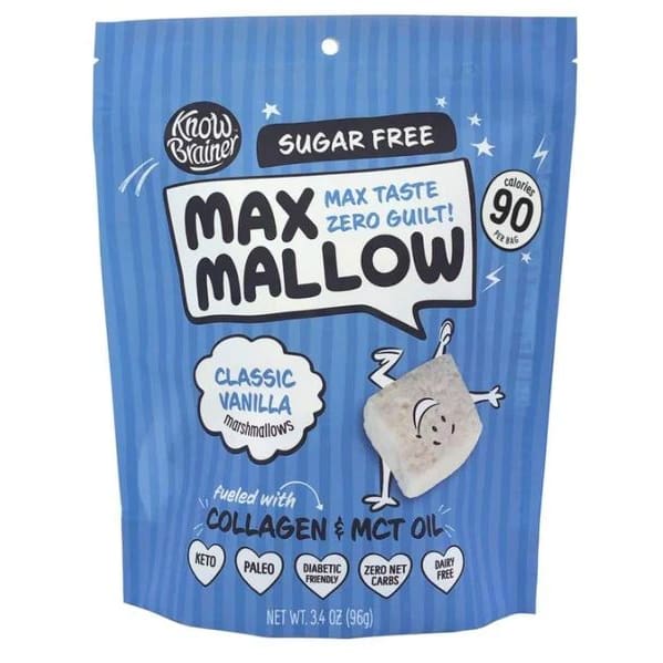 KNOW BRAINER FOODS: ClassIc Vanilla Marshmallows 96 gm - Grocery > Chocolate Desserts and Sweets - KNOW BRAINER FOODS