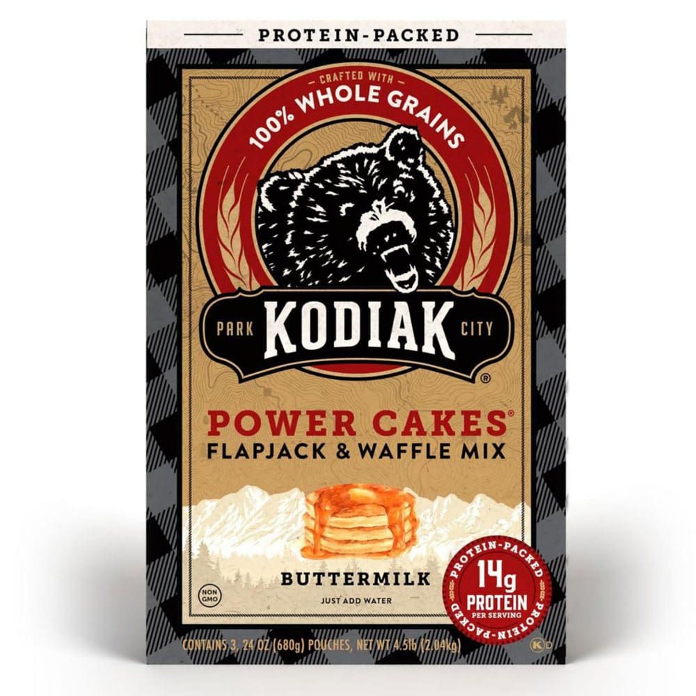 Kodiak Cakes Power Cakes Flapjack and Waffle Mix (72 oz.) - Cereal & Breakfast Foods - Kodiak Cakes