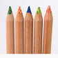 Koh-I-Noor Tri-tone Color Pencils 3.8 Mm Assorted Tri-tone Lead Colors Tan Barrel Dozen - School Supplies - Koh-I-Noor