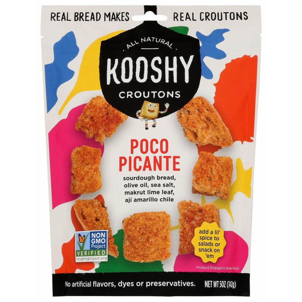 KOOSHY Grocery > Bread KOOSHY: Poco Picante Croutons, 5 oz