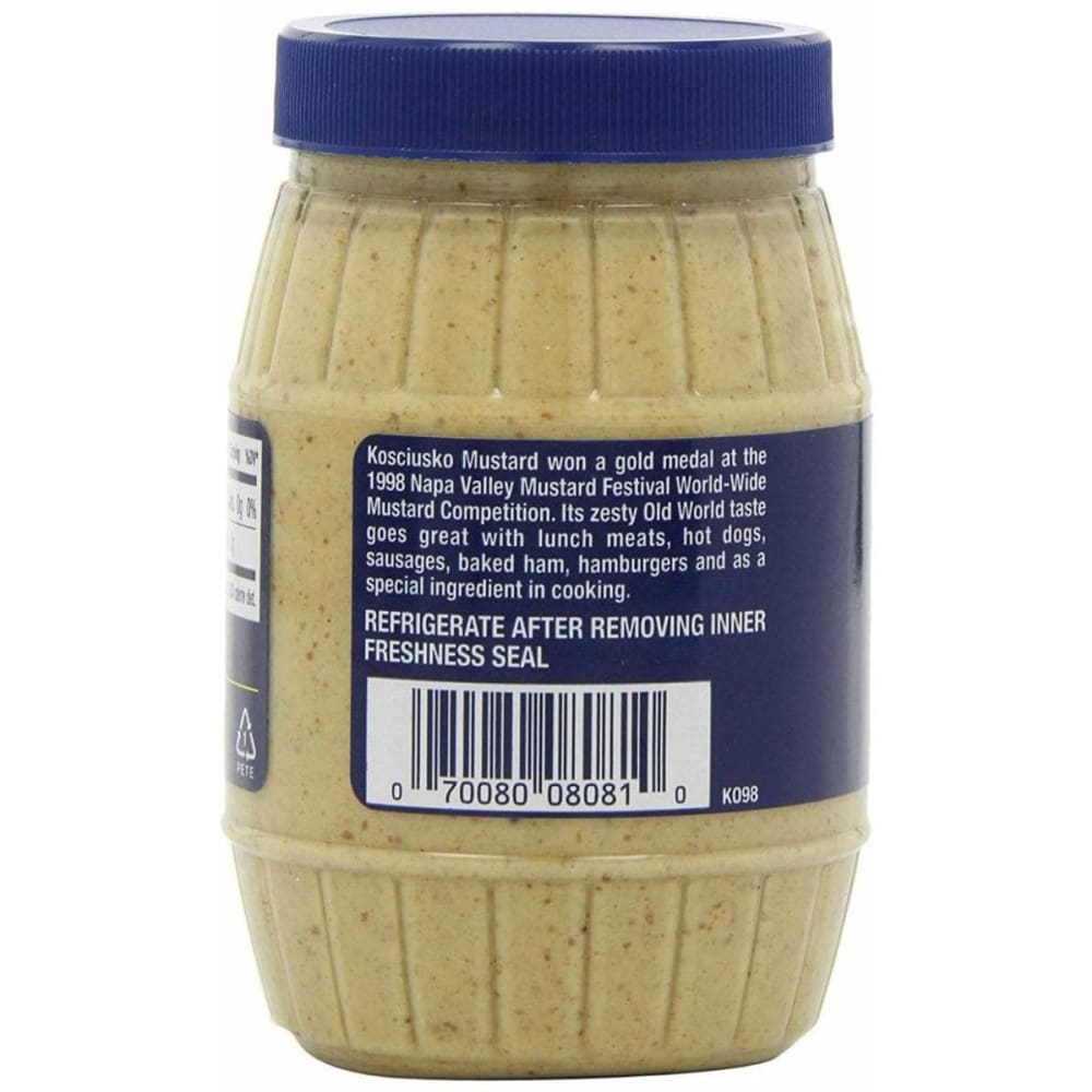 Kosciusko Kosciusko Spicy Brown Mustard, 9 oz