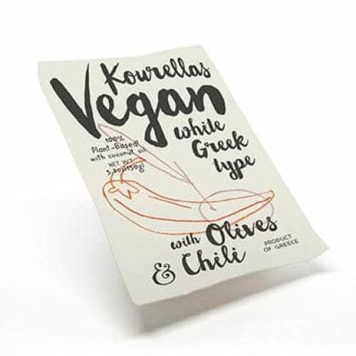 KOURELLAS Grocery > Refrigerated KOURELLAS: Vegan White Olives Chili, 5.3 oz