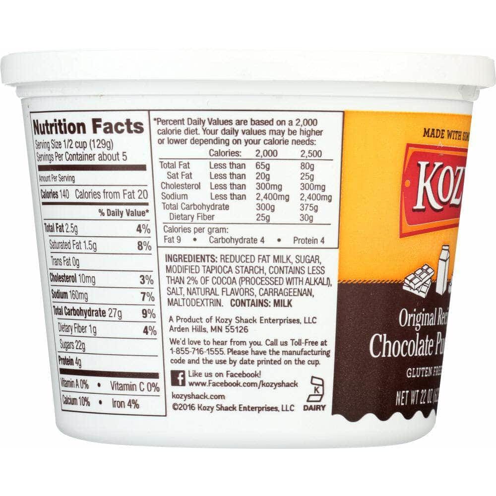 Kozy Shack Kozy Shack Original Recipe Chocolate Pudding, 22 oz