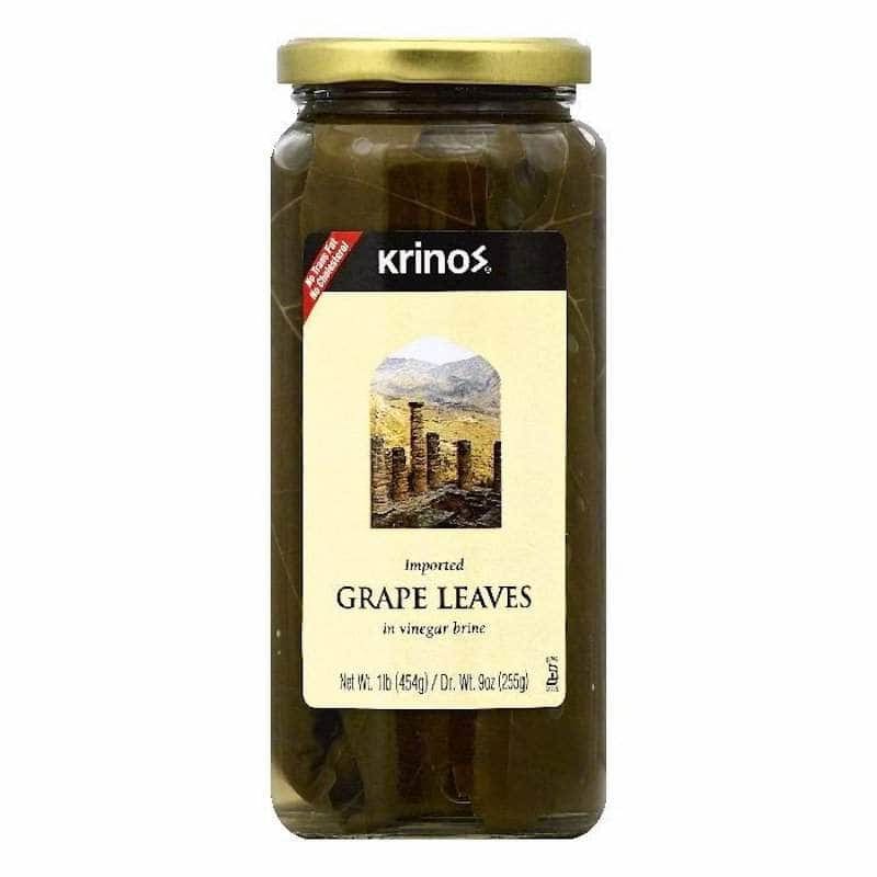 Krinos Krinos Grape Leaves in Vinegar Brine, 16 Oz