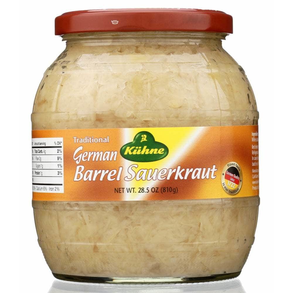 Kuhne Kuhne Barrel Sauerkraut, 28.5 Oz