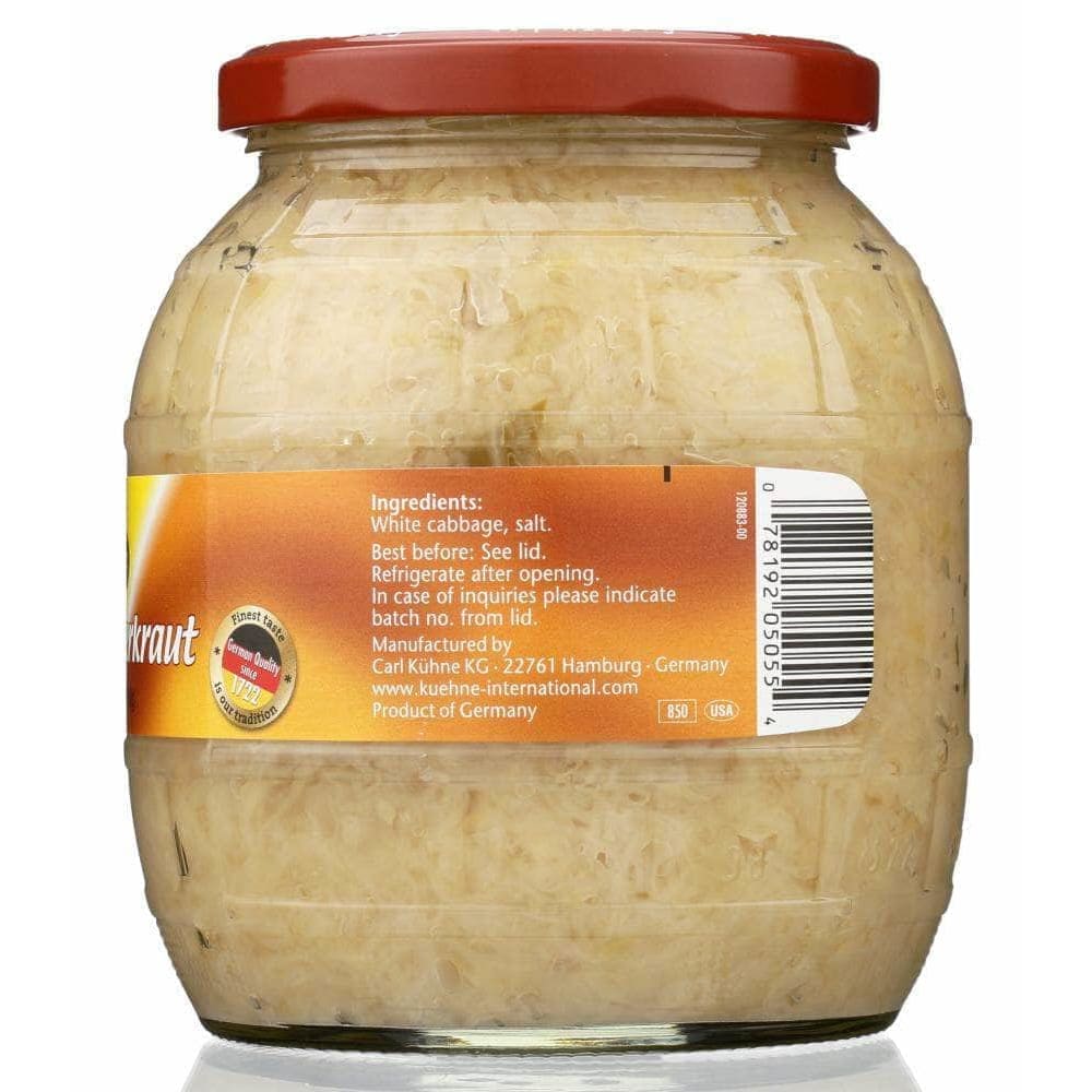 Kuhne Kuhne Barrel Sauerkraut, 28.5 Oz