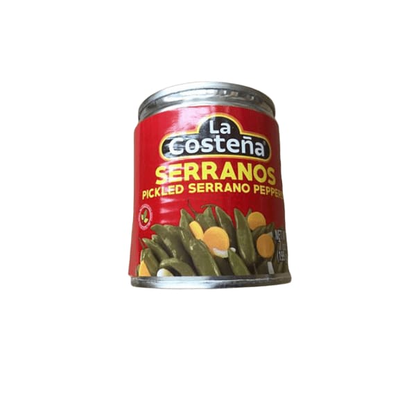 LA COSTENA Pickled Serrano Pepper, 7 oz - ShelHealth.Com