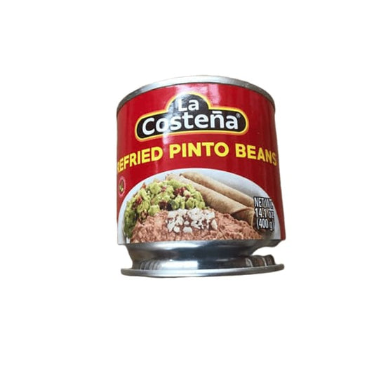 La Costena Refried Pinto Beans, 14.1 Ounce - ShelHealth.Com