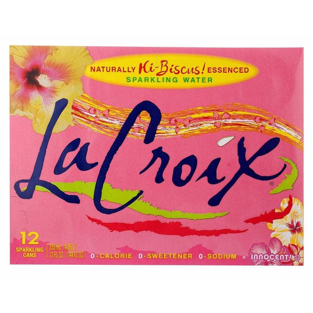 La Croix La Croix Hi-Biscus Sparkling Water 12 Pack, 144 fl oz