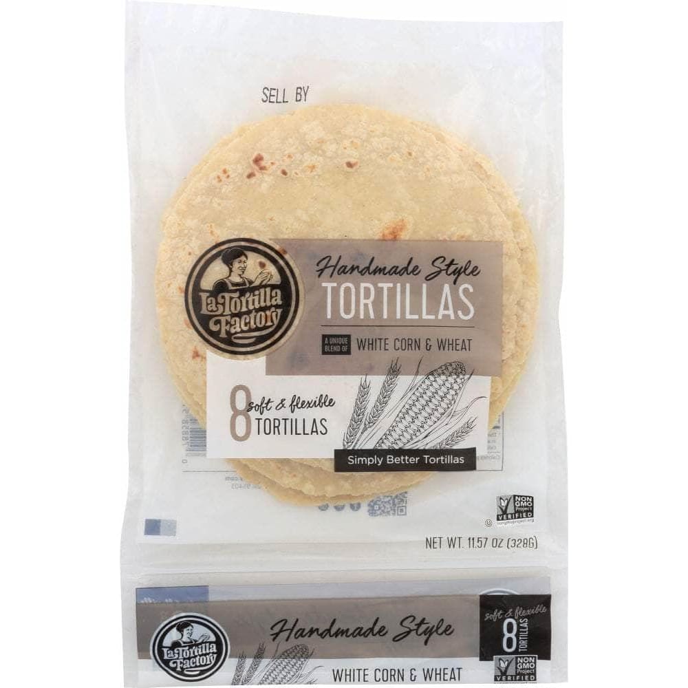 La Tortilla Factory La Tortilla Factory Handmade White Corn Tortillas, 11.57 oz