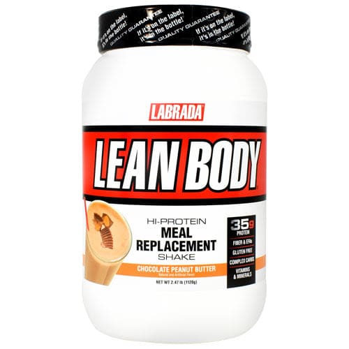 Labrada Nutrition Lean Body Chocolate Peanut Butter 2.47 lb - Labrada Nutrition