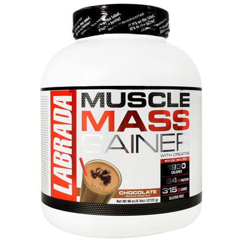 Labrada Nutrition Muscle Mass Gainer Chocolate 6 lbs - Labrada Nutrition