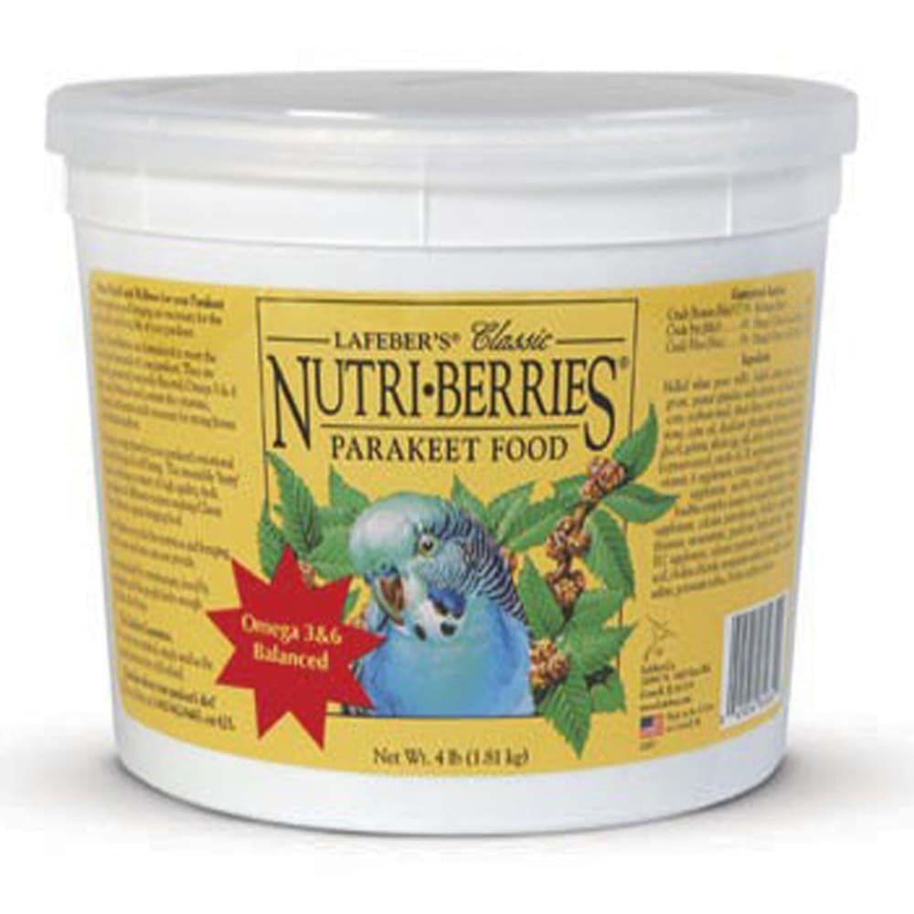 Lafeber Company Classic Nutri-Berries Parakeet Food 4 lb - Pet Supplies - Lafeber