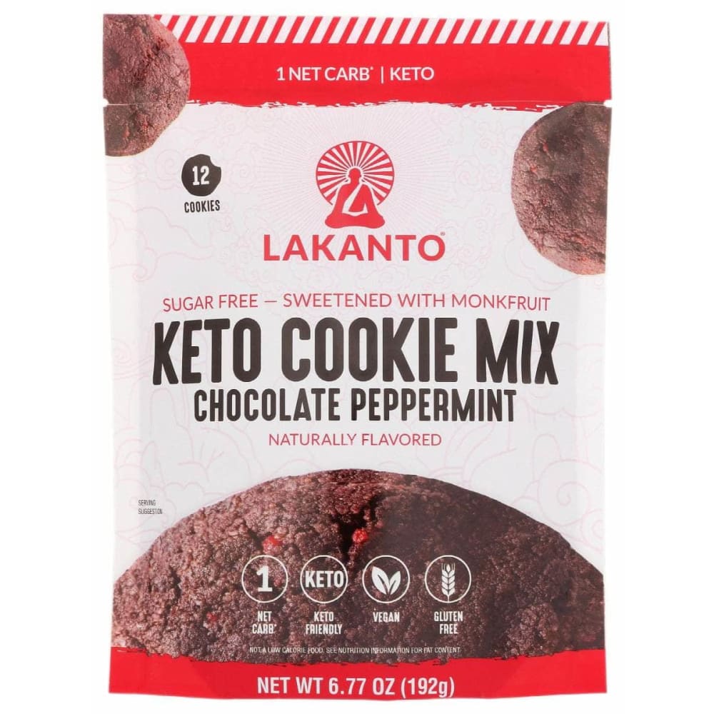 LAKANTO LAKANTO Mix Ckie Choc Pprmnt Keto, 6.77 oz