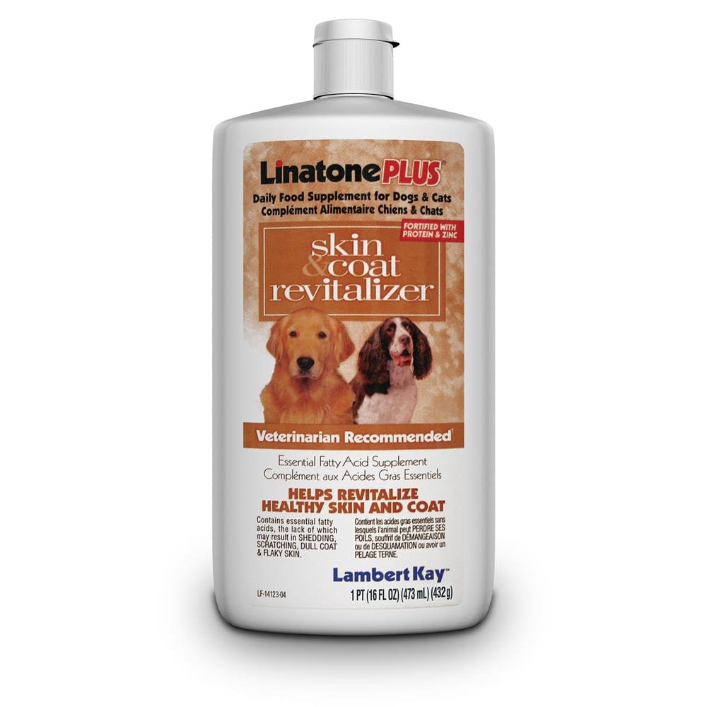 Lambert Kay Linatone Shed Relief Plus for Dogs & Cats 16 oz - Pet Supplies - Lambert Kay