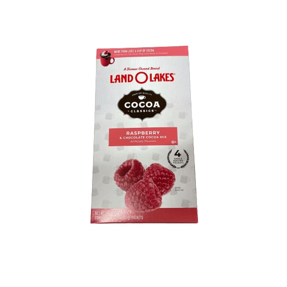 Land O Lakes Land O Lakes Cocoa Raspberry & Chocolate Cocoa Mix, 4.125 oz.