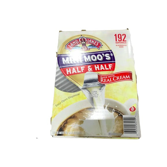 Land O` Lakes Mini Moos Half & Half, .5oz, 192 Per Carton - ShelHealth.Com