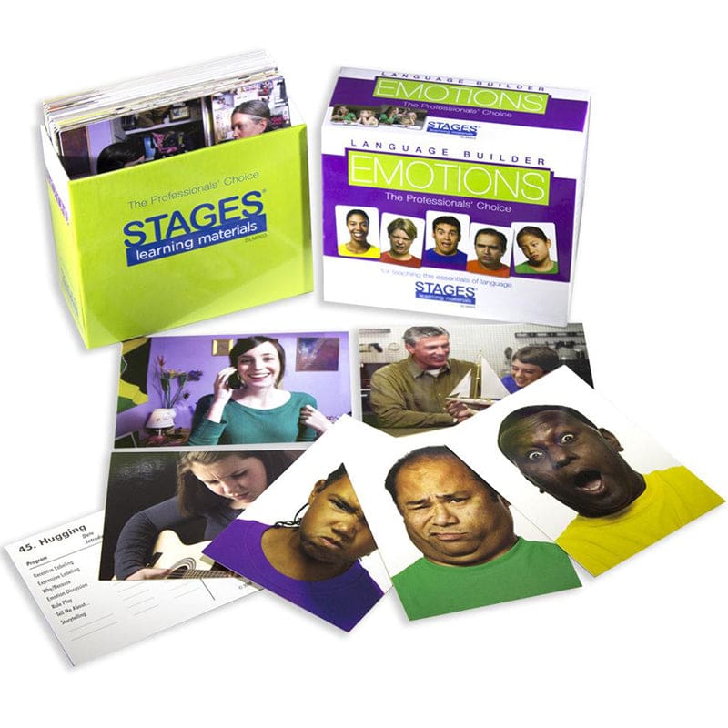 Language Builder Emotion Cards - Character Education - Stages Learning Materials