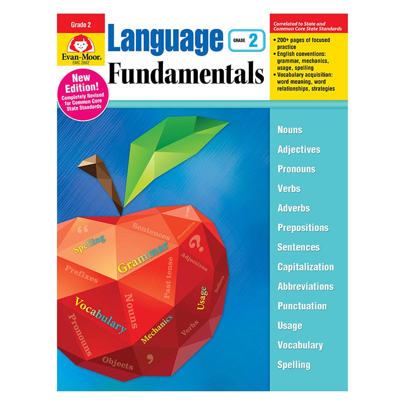 Language Fundamentals Gr 2 Common Core Edition - Language Skills - Evan-moor