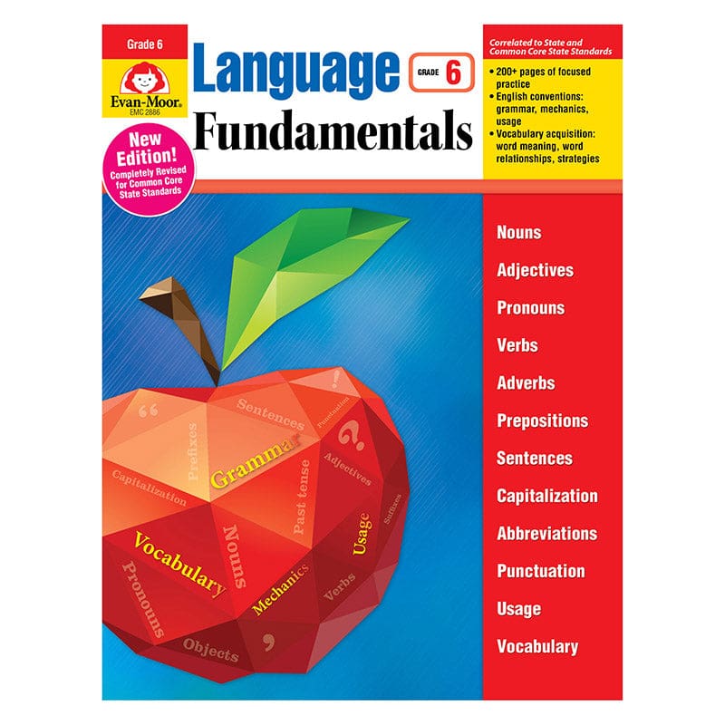Language Fundamentals Gr 6 Common Core Edition - Language Skills - Evan-moor