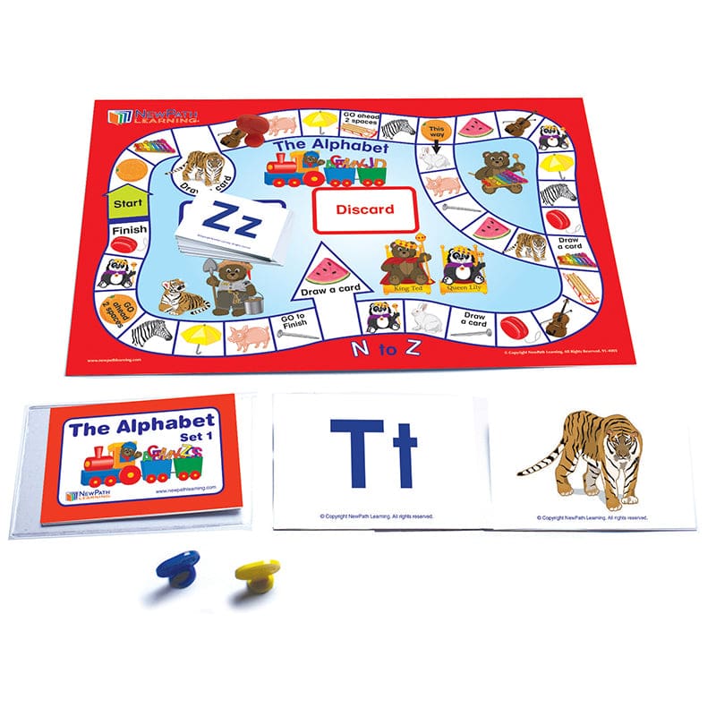 Language Readiness Games Alphabet Learning Center - Language Arts - Newpath Learning
