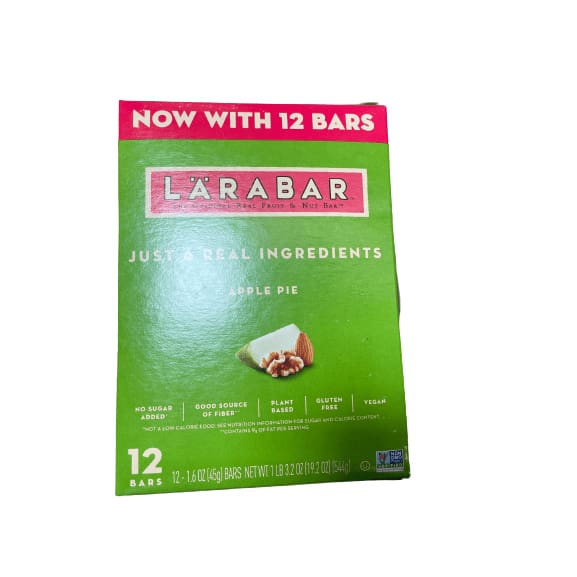 Larabar Larabar Gluten Free Nutritional Bar, Multiple Choice Flavor, 12 Ct, 1.6 oz each