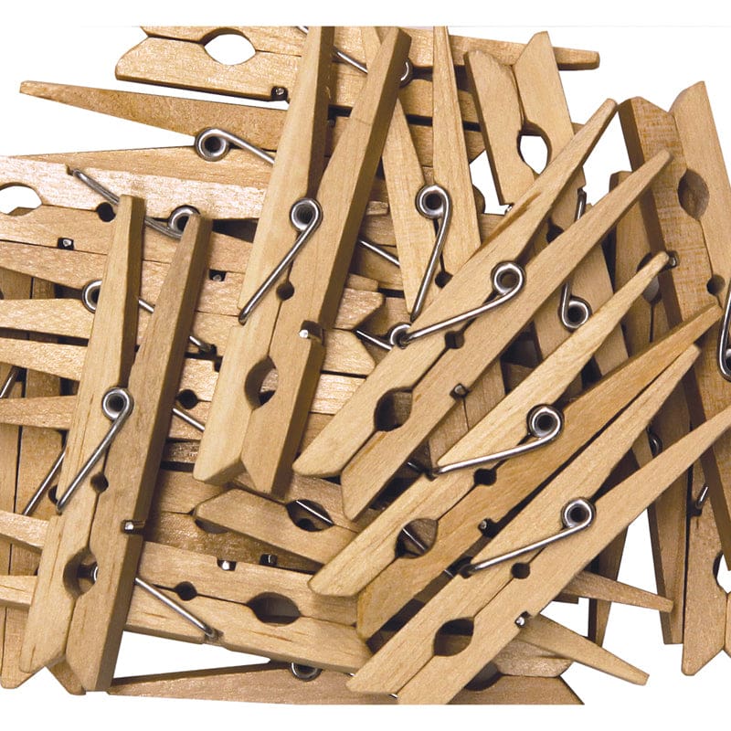 Large Spring Clothespins Natural (Pack of 12) - Clothes Pins - Dixon Ticonderoga Co - Pacon