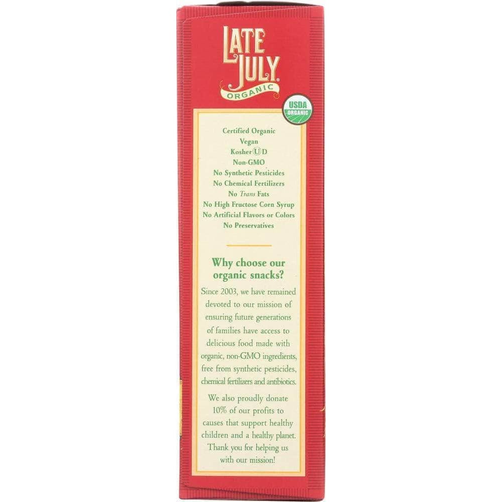 Late July Snacks Late July Organic Crackers Classic Rich, 6 oz